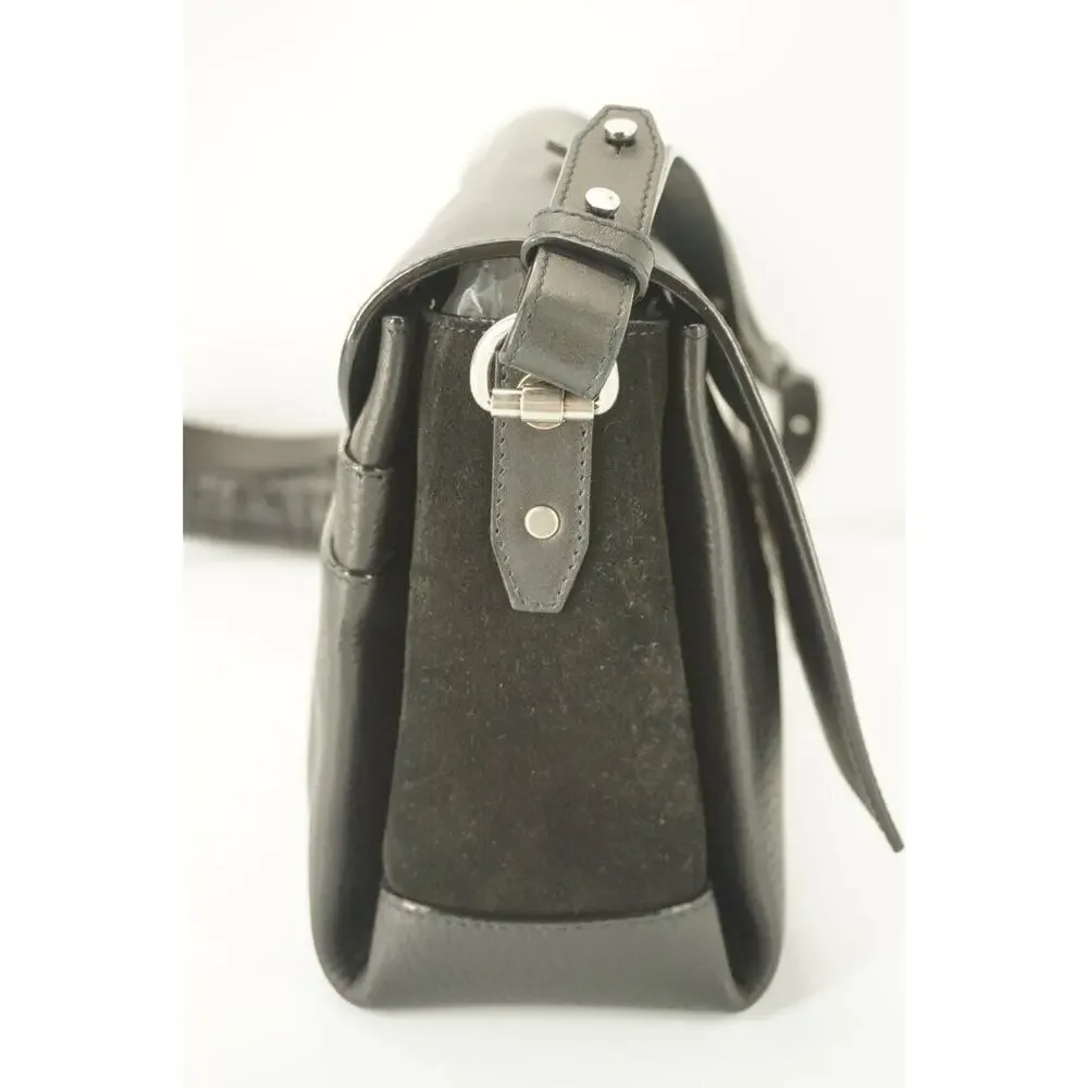 Proenza Schouler Black Leather Elliot Mini Shoulder Bag New Crossbody PS1